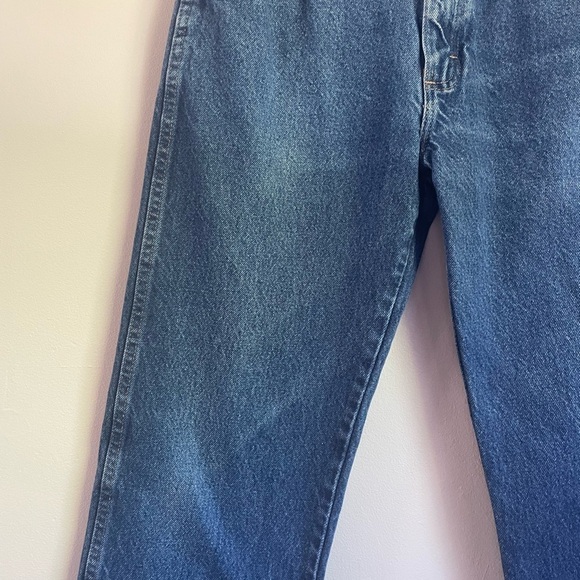 Rustler Straight Leg Blue Jeans- Size 32x30 1990’s - Picture 2 of 11